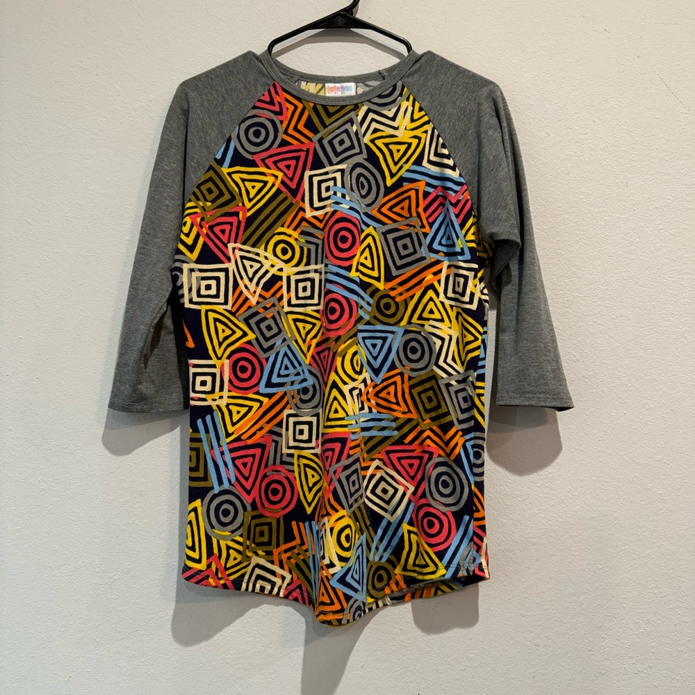 LuLaRoe Randy Baseball Style Shirt Size Small